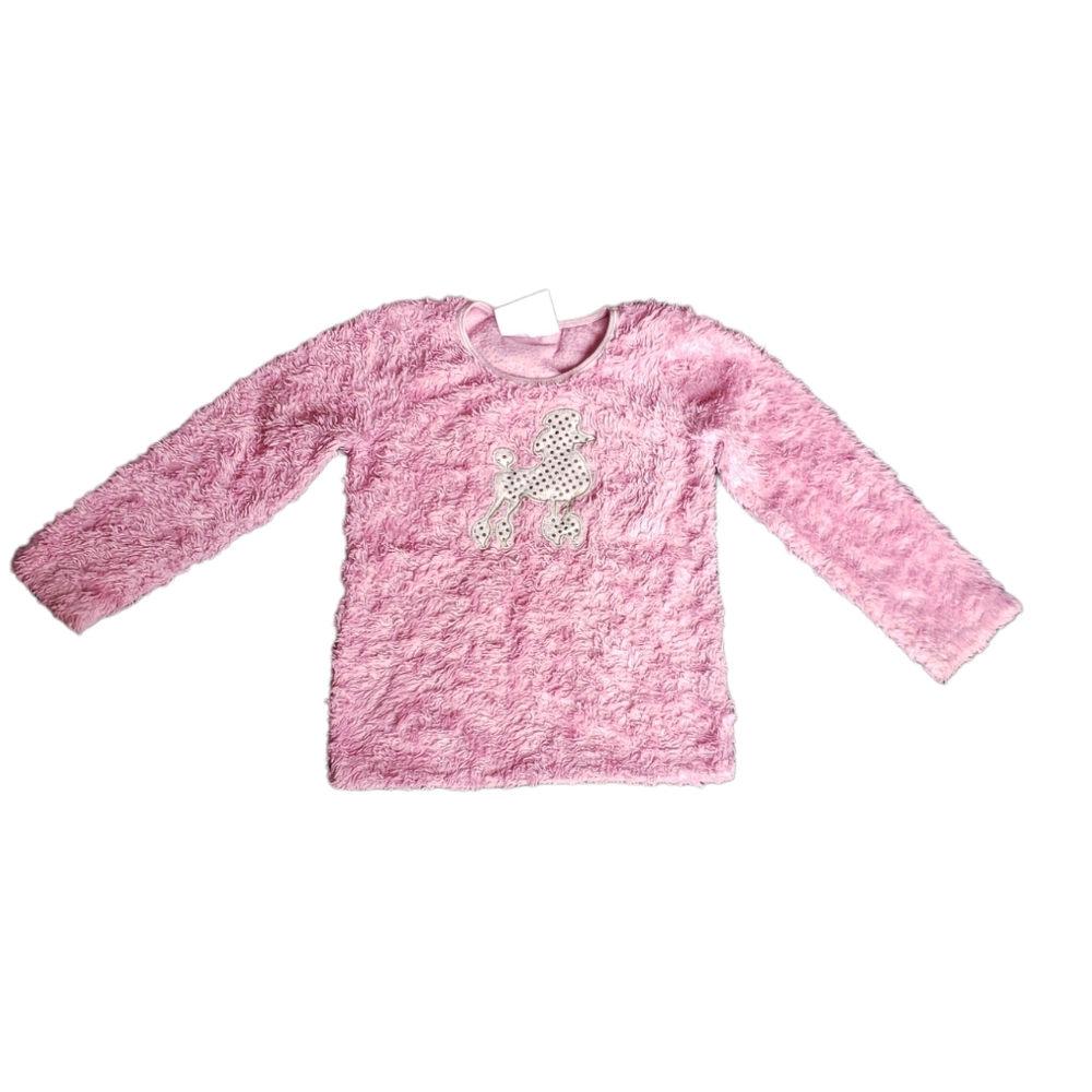 Pink Poodle Beautees Long Sleeve Top